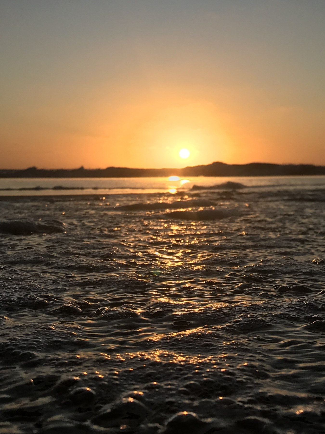 Sol sobre el mar